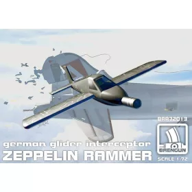   Brengun - 1/72 Zeppelin rammer (2pieces) Plastic kit with PE parts