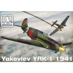 Brengun - 1/72 Jak-1 (mod  1941) plastic construction kit