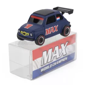   Brumm - FIAT 500 BRUMS LIVERY MAX N 1 WORLD CHAMPION 2024 - F1 WHEELS MATT BLUE