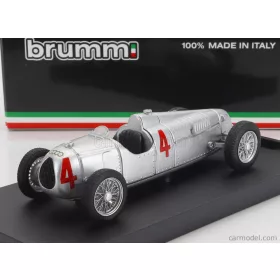   Brumm - Auto Union F1  Tipo C N 4 World Champion Nurburgring Gp 1936 Bernd Rosemayer Silver