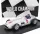 Brumm - MERCEDES BENZ F1 W196 N 8 WORLD CHAMPION WINNER DUTCH GP 1955 JUAN MANUEL FANGIO - WITH DRIVER FIGURE SILVER