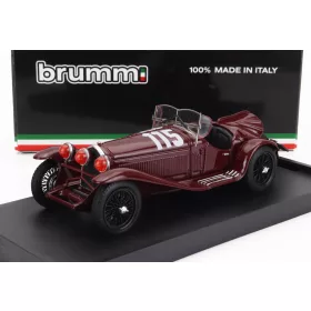   Brumm - ALFA ROMEO 2300 SPIDER N 115 MILLE MIGLIA 1932 R.CARACCIOLA - R.BONINI BORDEAUX