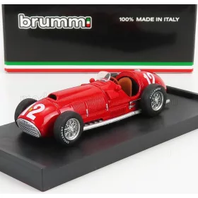   Brumm - FERRARI F1  375 N 12 WINNER BRITISH SILVERSTONE GP 1951 JOSE FROILAN GONZALES RED