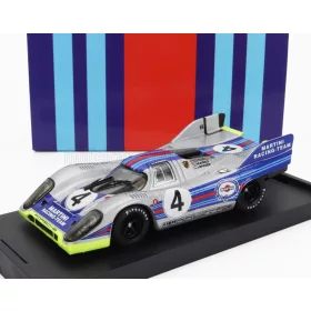   Brumm - PORSCHE 917K MARTINI RACING TEAM N 4 1000km MONZA 1971 HELMUT MARKO - GIJS VAN LENNEP SILVER BLUE