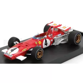   Brumm - FERRARI F1 312B N 4 WINNER ITALY GP 1970 CLAY REGAZZONI RED WHITE