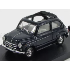 Brumm - FIAT 600D TRASFORMABILE APERTA 1960 BLUE SCURO 456