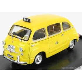 Brumm - Fiat 600D Multipla Taxi Milano 1970 Yellow