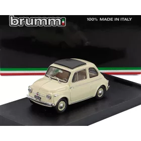 Brumm - FIAT 500 NUOVA CHIUSA CLOSED 1959 IVORY - AVORIO