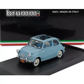   Brumm - FIAT 500 AMERICA APERTA OPEN 1958 CELESTE CHIARO - LIGHT BLUE