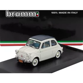   Brumm - FIAT 500 NUOVA CLOSED 1958 GRIGIO CHIARO - LIGHT GREY