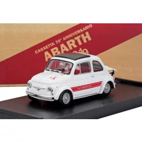 Brumm - FIAT 500 ABARTH 695SS 1968 WHITE RED