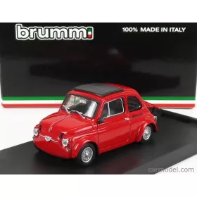 Brumm - Fiat 500 590Gt N 0 Giannini Vallelunga 1969 Red