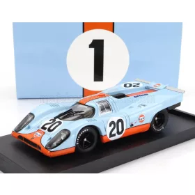   Brumm - PORSCHE 917K 4.5L TEAM JOHN WYER AUTOMOTIVE ENGINEERING LTD GULF N 20 24h LE MANS 1970 JO SIFFERT - BRIAN REDMANN LIGHT BLUE ORANGE
