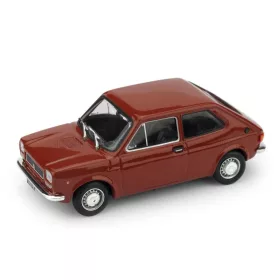   Brumm - FIAT 127 1-SERIES 1971 - BLACK INTERIOR ROSSO SIERRA - RED
