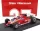 Brumm - FERRARI F1  126CK TURBO N 27 ISTRANA AIRPORT DUEL WITH F104 AIRPLANE 1981 GILLES VILLENEUVE - WITH DRIVER FIGURE RED