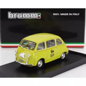 Brumm - FIAT 600D MULTIPLA COMMERCIALE AGIP 1960 YELLOW