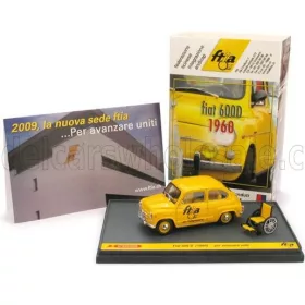 Brumm - FIAT 600D 1960  FTIA PER L'INTEGRAZIONE YELLOW