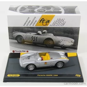 Brumm - Porsche 550Rs Spider 1956 Ftia Silver