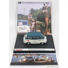   Brumm Prom - Fiat 600D Multipla 1961 - Overland Australia - England 1969 Bruce Thomas - Stuart Harper White Green