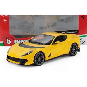   Burago - FERRARI 812 COMPETIZIONE 2021 GIALLO MODENA - YELLOW