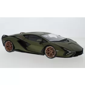 Burago - Lamborghini Sian FKP 37  oliv  2019  1:18