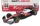 Burago - FERRARI F1  SF-25 TEAM SCUDERIA FERRARI HP N 16 MONZA ITALY GP 2025 CHARLES LECLERC - NIKI LAUDA 50th ANNIVERSARY WORLD CHAMPION RED WHITE