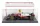 Burago - FERRARI WITH SHOWCASE - F1  SF-25 TEAM SCUDERIA FERRARI HP N 16 MONZA ITALY GP 2025 CHARLES LECLERC - NIKI LAUDA 50th ANNIVERSARY WORLD CHAMPION RED WHITE