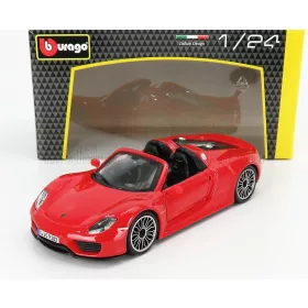 Burago - PORSCHE 918 SPYDER 2010 RED