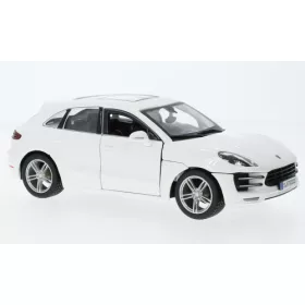 Burago - Porsche Macan  weiss  1:24
