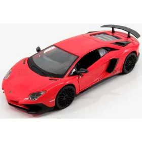   Burago - LAMBORGHINI AVENTADOR LP750-4SV SUPERVELOCE 2015 DARK ORANGE