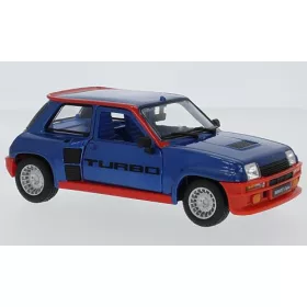 Burago - Renault 5 Turbo  blau  1982  1:24