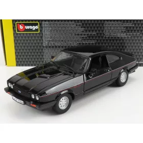 Burago - FORD ENGLAND CAPRI INJECTION 1982 BLACK