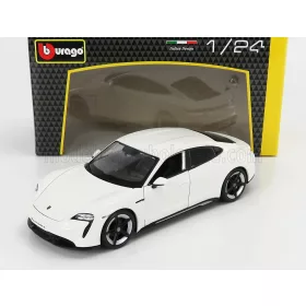 Burago - PORSCHE TAYCAN 2019 CARRARA WHITE