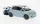 Burago - Fiat 500e blau
