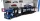 Burago - IVECO FIAT S-WAY 570 TRUCK CAR TRANSPORTER WITH AUDI E-TRON GT 2021 BLUE