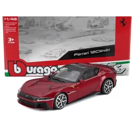 Burago - FERRARI 12CILINDRI V12 830cv 2024 RED