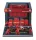 Burago - FERRARI F1  SF-25 DIORAMA GARAGE PIT-STOP TEAM SCUDERIA FERRARI N 44 SEASON 2025 LEWIS HAMILTON WITH CREW FIGURE AND ACCESSORIES RED BLACK