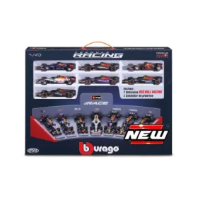   Burago -  Red Bull 7 Car Set: RB9 + RB11 + RB12 + RB16B + 2x RB19 + RB20 1:43