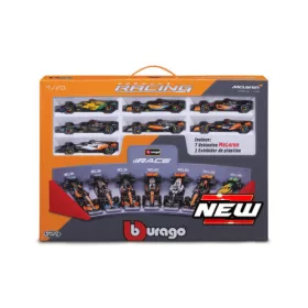   Burago -  McLaren 7 Car Set: MCL36 + 2xMCL60 + MCL60 + MCL38 1:43