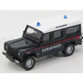   Burago - LAND ROVER DEFENDER 110 STATION WAGON CARABINIERI 1995 BLUE
