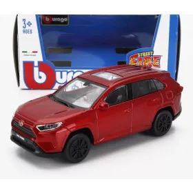 Burago - TOYOTA RAV4 2022 RED MET