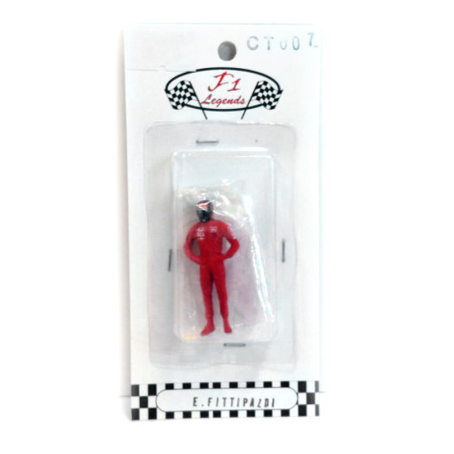 Cartrix - 1:43 Scale Model Figure Of Emerson Fittipaldi, Mclaren 1974, World Champion