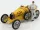 CMC - BUGATTI T35 N 58 WITH DRIVER FIGURE 1924 YELLOW