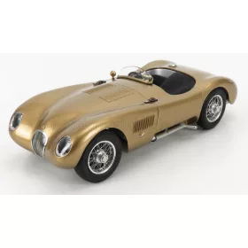 CMC - JAGUAR C-TYPE SPIDER 1952 - TECHNO CLASSICA 2020 GOLD