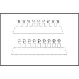 CMK - Hexagonal bolt 0 8 Mm 44 pcs