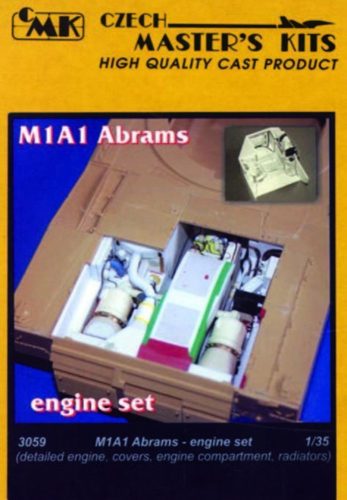 CMK - M1A1 Abrams - Motor für Tamiya/Dragon Bausatz