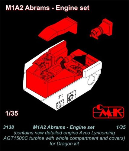 CMK - M1A2 Abrams Engine set