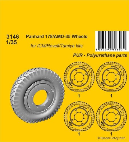 CMK - Panhard 178/AMD-35 Wheels