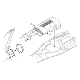 CMK - F-16C/D Block 30/40/50 F r Hasegawa Bausatz.