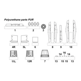 CMK - JAS-39D Gripen Exterior f r Italeri Bausatz